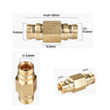 Max I.D. 6.5mm Male Thread Pressure Washer Adaptor Replacement fit Karcher