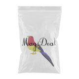 Max Maxb Simulated Feather Foam Birds Figurines Indoor Outdoor Landscape Decor Red