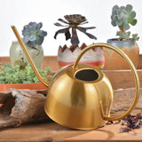Max Maxb Long Spout Watering Can  Stainless Steel Watering Pot 1.5L