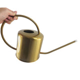 Max Maxb Long Spout Watering Can Retro Stainless Steel Cylinder Watering Pot 1500ml