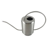 Max Maxb Long Spout Watering Can Small Stainless Silvery Cylinder Watering Pot 2000ml