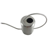 Max Maxb Long Spout Watering Can Small Stainless Silvery Cylinder Watering Pot 2000ml