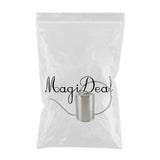 Max Maxb Long Spout Watering Can Small Stainless Silvery Cylinder Watering Pot 2000ml