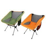 Max Maxb Portable Backpack Folding Chair for Camping,Fishing,Travel,Picnic Orange