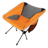 Max Maxb Portable Backpack Folding Chair for Camping,Fishing,Travel,Picnic Orange