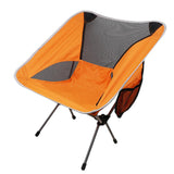 Max Maxb Portable Backpack Folding Chair for Camping,Fishing,Travel,Picnic Orange