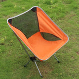 Max Maxb Portable Backpack Folding Chair for Camping,Fishing,Travel,Picnic Orange