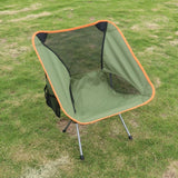 Max Maxb Portable Backpack Folding Chair for Camping,Fishing,Travel,Picnic Army Green