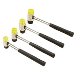 Max Maxb Mini Rubber Double Head Mounting Hammer Electronic DIY Non-Slip Handle 25mm