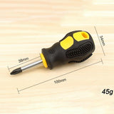 Max Maxb Short Handle Mini Magnetic Screwdriver Repair Tools +
