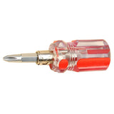 Max Maxb Short Handle Mini Magnetic Screwdriver Repair Tools 2 in 1 Crystal Model
