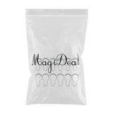 Max Metal Roller Glide Ring Shower Curtain Hooks Decorative Bathroom Parts 12pcs