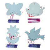 Max Wind Chimes Craft Kit for Kids to Paint DIY Snail Sunflower Butterfly Bird