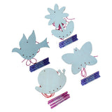 Max Wind Chimes Craft Kit for Kids to Paint DIY Snail Sunflower Butterfly Bird