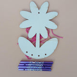 Max Wind Chimes Craft Kit for Kids to Paint DIY Snail Sunflower Butterfly Bird