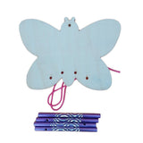 Max Wind Chimes Craft Kit for Kids to Paint DIY Snail Sunflower Butterfly Bird