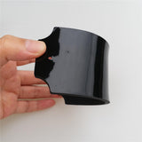 Max Black Statement Plaque Garden Wall Door Sign LIBRARY