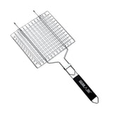 Max Portable Stainless Steel BBQ Barbecue Basket Grilling Net Cooking Fish/Meat
