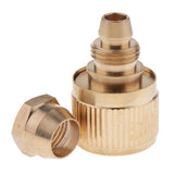 Max 3/8" Outdoor Gardening Tap Car Washing Hose Quick Connector Brass Adaptor