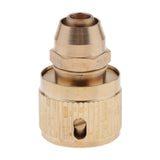 Max 3/8" Outdoor Gardening Tap Car Washing Hose Quick Connector Brass Adaptor