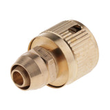 Max 3/8" Outdoor Gardening Tap Car Washing Hose Quick Connector Brass Adaptor