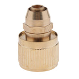 Max 3/8" Outdoor Gardening Tap Car Washing Hose Quick Connector Brass Adaptor