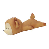 Lovely Fawn Ornaments Silicone Kawaii Sleeping Animal Baby Decor Style04