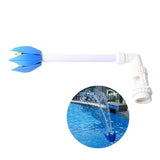 Max Maxb Swimming Pool Waterfall Spray  for 1.5'' threaded Lotus Spa Fountain Decor