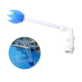 Max Maxb Swimming Pool Waterfall Spray  for 1.5'' threaded Lotus Spa Fountain Decor