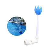 Max Maxb Swimming Pool Waterfall Spray  for 1.5'' threaded Lotus Spa Fountain Decor