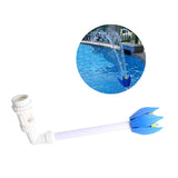 Max Maxb Swimming Pool Waterfall Spray  for 1.5'' threaded Lotus Spa Fountain Decor