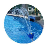 Max Maxb Swimming Pool Waterfall Spray  for 1.5'' threaded Lotus Spa Fountain Decor