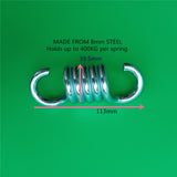 Max Maxb Steel Hammock Chair Spring Hooks Heavy Duty High Strength Suspension Hooks