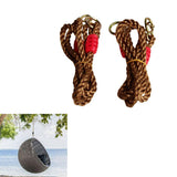 Max Maxb 2x Length Adjustable Nylon Swing Rope Kit STRONG Garden Hanging Tree Strap