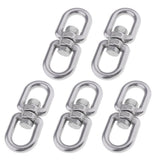 Max Stainless steel buckle universal ring 8-ring rotary buckle 5Pcs M6
