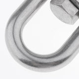 Max Stainless steel buckle universal ring 8-ring rotary buckle 5Pcs M6
