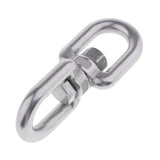 Max Stainless steel buckle universal ring 8-ring rotary buckle 5Pcs M6