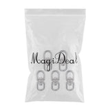 Max Stainless steel buckle universal ring 8-ring rotary buckle 5Pcs M6