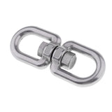 Max Stainless steel buckle universal ring 8-ring rotary buckle M8