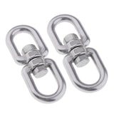 Max Stainless steel buckle universal ring 8-ring rotary buckle M10