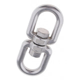 Max Stainless Steel Ring Connector Double Ended Swivel Eye Hook M16