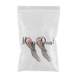 Max 2pcs Colours Artificial Feathered Foam Birds Garden Home Decoration Orange