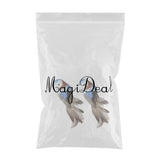 Max 2pcs Colours Artificial Feathered Foam Birds Garden Home Decoration Blue