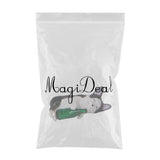Max Holding Winebottle Mini Corgi Huskie Dog Figurine Decor Green Bottle Huskie