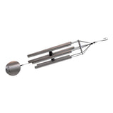 Max Aluminium 6 Tubes Wind Chimes Bells Windchime for Garden Yard Decors Silver