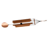 Max Aluminium 6 Tubes Wind Chimes Bells Windchime for Garden Yard Decors Golden