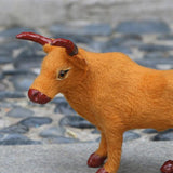Max Realistic Cattle Figurine Sculpture Garden Indoor Outdoor Decor Figures S