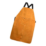 Max Welding Apron Bib Soldering Protective Clothing with Pockets for Carpenters
