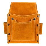 Max Multi-purpose Carpenter Yellow Cowhide Tool Pouches Thicken Wear-resistance