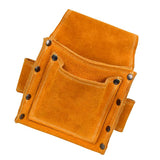 Max Multi-purpose Carpenter Yellow Cowhide Tool Pouches Thicken Wear-resistance